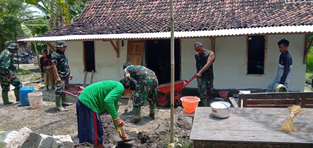 Program Aladin TMMD Bojonegoro, Yadi Bakal Miliki Rumah Layak Huni