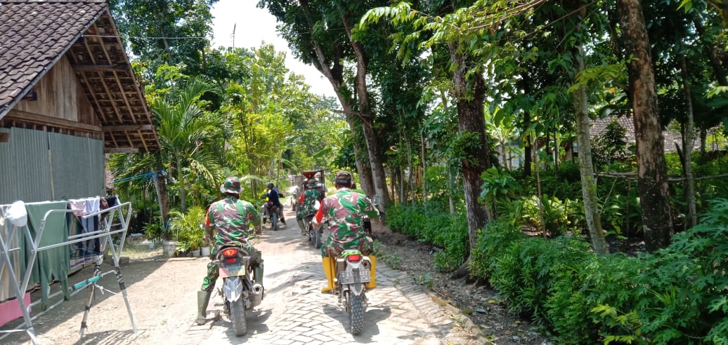 Kendarai Trail, Dansatgas Keliling Cek Pekerjaan Fisik TMMD Bojonegoro