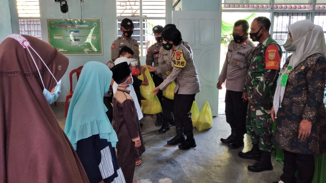 Wakapolres Tanggamus Resmikan KTN Tingkat Kecamatan Kota Agung Timur