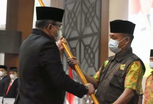 Bupati DRA Lantik Kepengurusan KTNA dan KPAD Muba periode 2021 - 2025