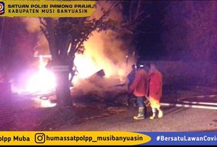 Damkar Satpol PP Muba Taklukkan Si Jago Merah