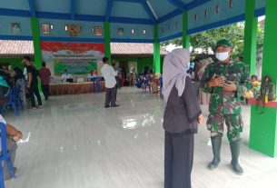 Di Jatimulyo Tambakrejo, Satgas Sosialisasikan Manfaat Program TMMD Bojonegoro