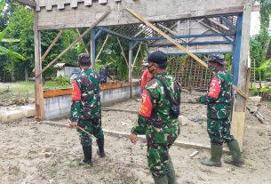 Satgas TMMD Bojonegoro Laksanakan Pengecekan Perehaban Rumah Program Aladin