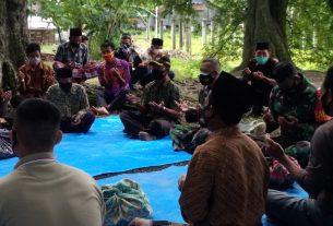 Dengan Masyarakat, Satgas TMMD Bojonegoro Gelar Doa Bersama