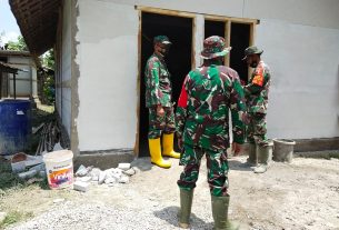Dansatgas TMMD Bojonegoro, Sapa Penerima Program Rumah Aladin