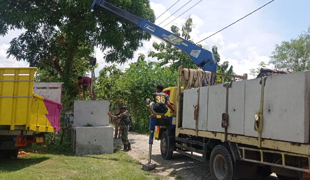 U-dith Tiba, Pengerjaan Drainase TMMD Bojonegoro Capai 80 Persen