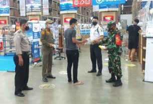Kodim 0410/KBL bersama gugus tugas terapkan Protokol Kesehatan