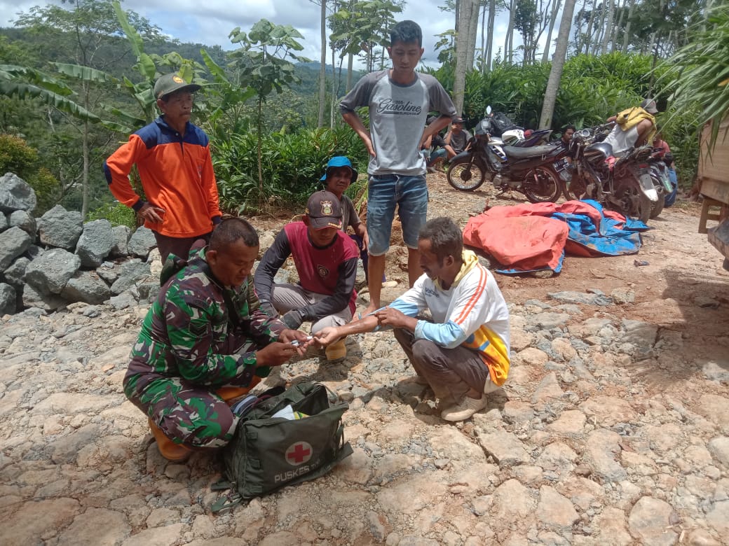 Keslap TMMD Reguler Ke-110 Kodim 0728/Wonogiri Selalu Siap Dilapangan