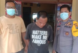 Jadi Pelaku Curanmor di Kampung Sendiri, Residivis Narkotika Ditangkap Polsek Rawa Jitu Selatan