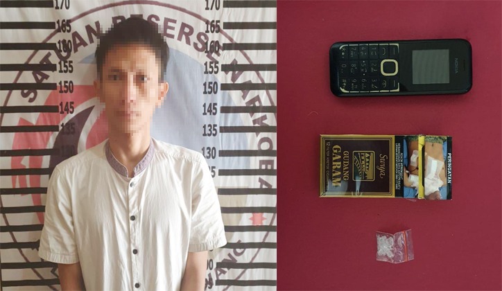 Satresnarkoba Polres Tulang Bawang Gerebek Rumah di Lingkungan Palembang