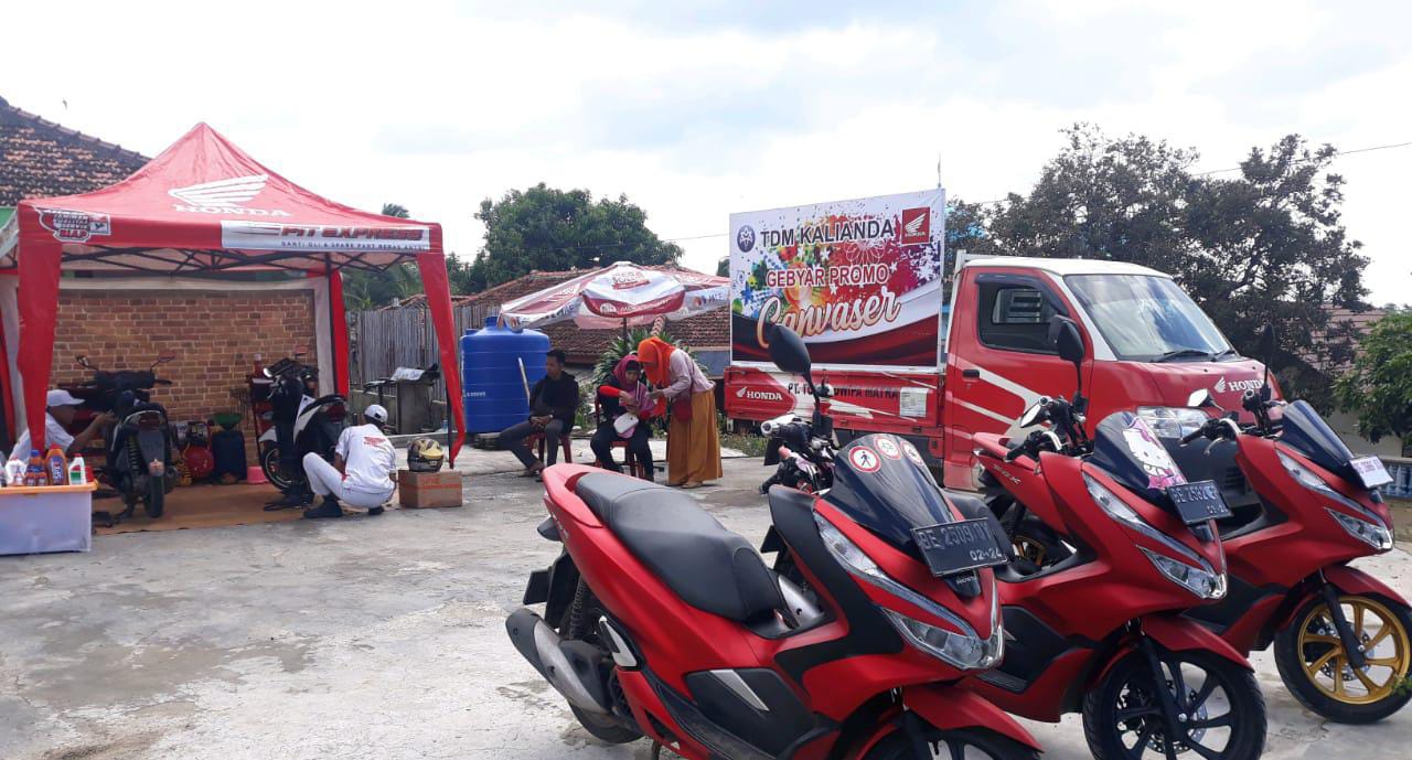 TDM KALIANDA MELAKUKAN KANVASING DAN SERVICE MURAH DI BAKAUHENI