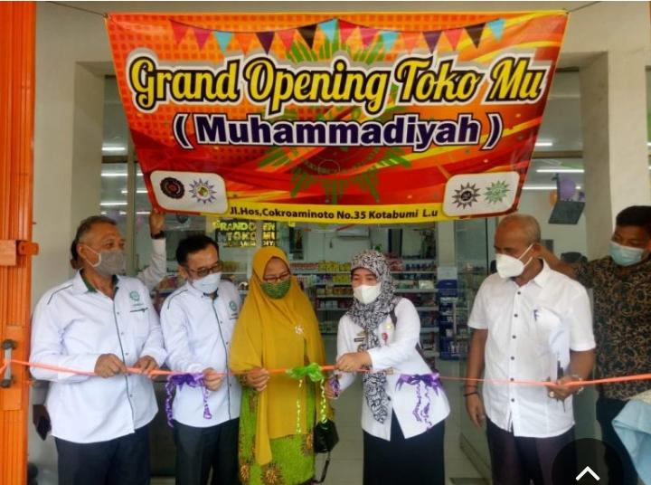Perdana, Pemkab Lampura resmikan Toko Muhammadiyah