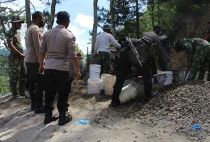 Potret Sinergitas TNI-Polri Dalam Setiap Kegiatan TMMD