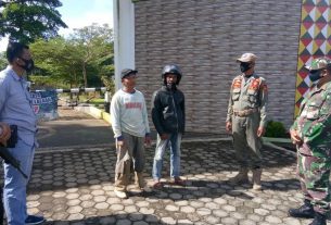 Iptu Rudi Khisbiantoro Pimpin Operasi Yustisi di Jalinbar di Kota Agung Timur