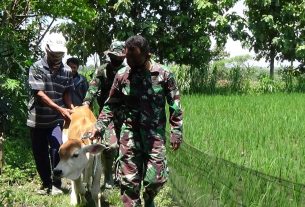 TMMD Bojonegoro, Sunarto : Terima Kasih Bapak TNI