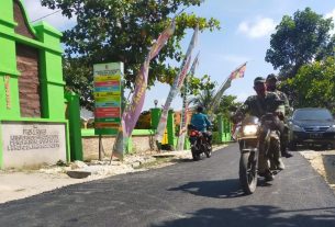 TMMD Bojonegoro, Jalan Aspal 2,9KM Jatimulyo Siap Digunakan