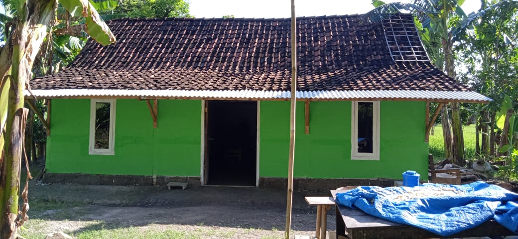 Satgas TMMD Bojonegoro Tuntaskan Pengerjaan Renovasi Rumah Kisnadi