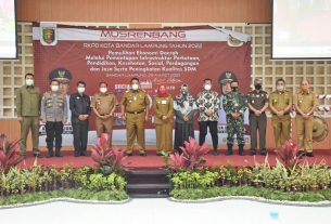 Musrenbang RKPD Kota Bandar Lampung Tahun 2022, Gubernur Arinal Dorong Pemkot Siapkan Grand Design Konsep Aglomerasi Perkotaan