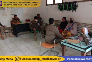 Satpol PP Muba Amankan Dua Wanita Oknum Terduga Pelaku Pungli Mengatas Namakan Yayasan Yatim Piatu