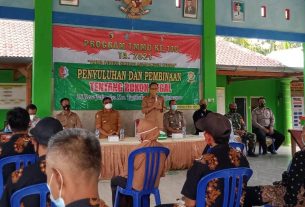 Bea Cukai Bojonegoro Sosialisasikan Cukai Dan Rokok Ilegal Dilokasi TMMD Tambakrejo