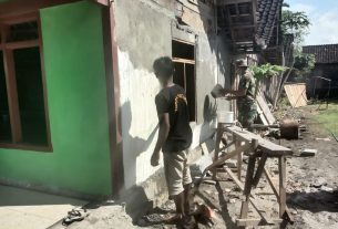 Satgas TMMD Bojonegoro, Terus Bergerak Selesaikan Pembangunan Rumah Samadun