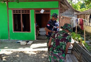 Berkat Semangat Satgas Dan Warga, Rumah Program Aladin TMMD Bojonegoro Akan Segera Ditempati