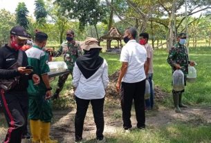 Danton Satgas TMMD Bojonegoro : Penaburan Benih Ikan Berikan Manfaat Positif