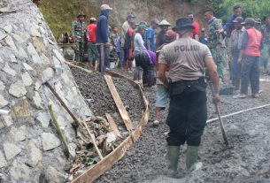 Sinergitas TNI-Polri Sampai Hari Terakhir TMMD