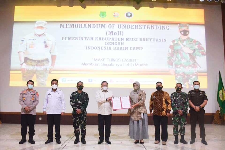 Muba Kick Off Metode Belajar Bersama Indonesia Brain Camp