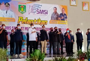 Sah, Pengurus dan Anggota SMSI Lamteng Periode 2020-2025 Dilantik