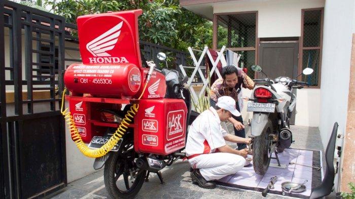 Maksimalkan Pelayanan, Tunas Honda Kalianda adakan Service Kunjung