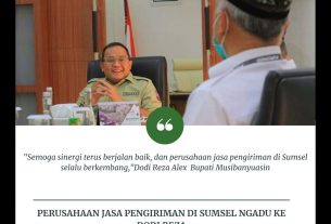 Perusahaan Jasa Pengiriman di Sumsel Ngadu ke Dodi Reza