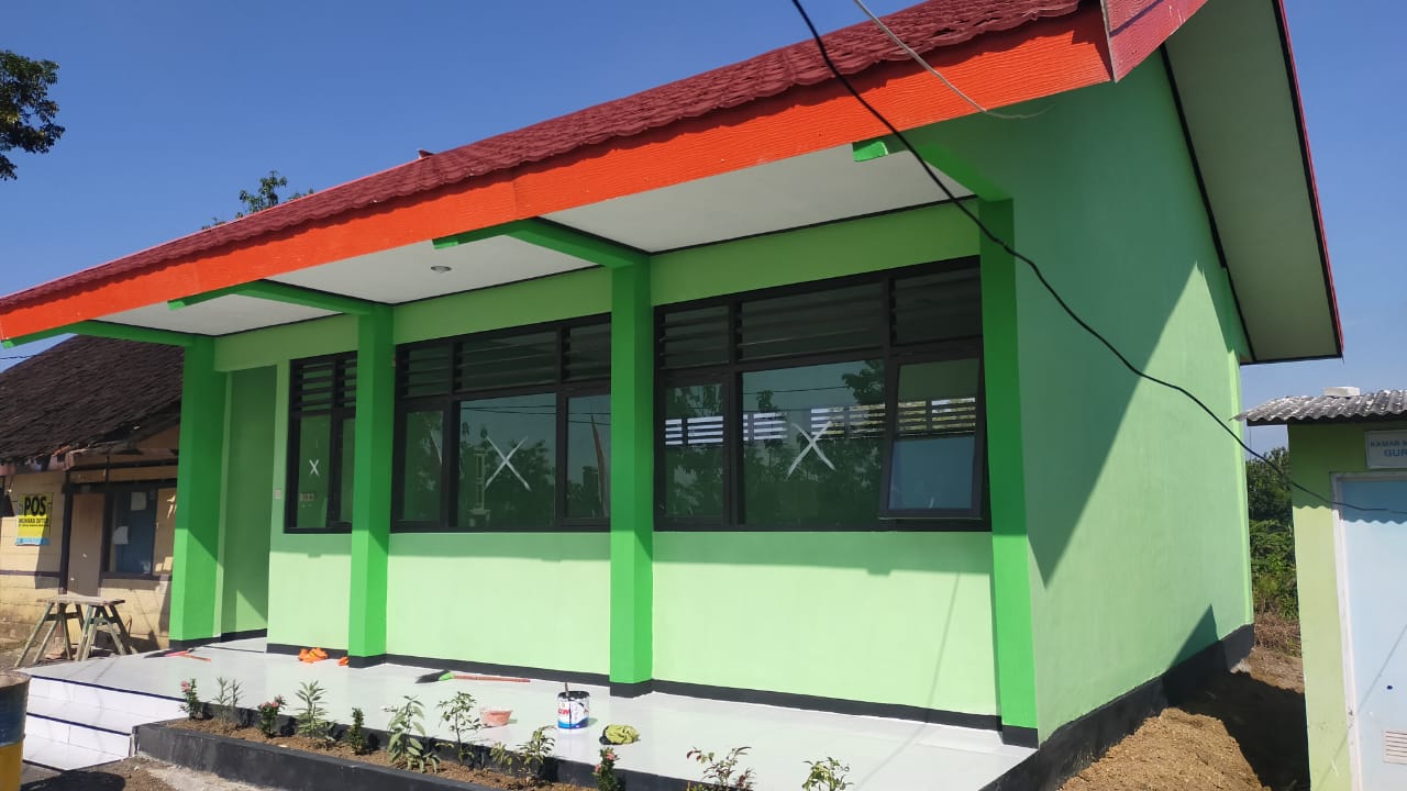Listrik Sudah Mengalir, SDN Ngrancang IV Program TMMD ke-110 Bojonegoro Siap Dimanfaatkan