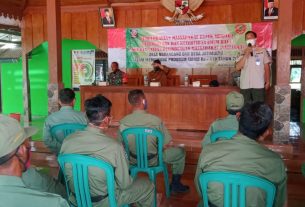 Sosialisasi Pemberdayaan Keamanan Dan Ketertiban Dilokasi TMMD 110 Bojonegoro