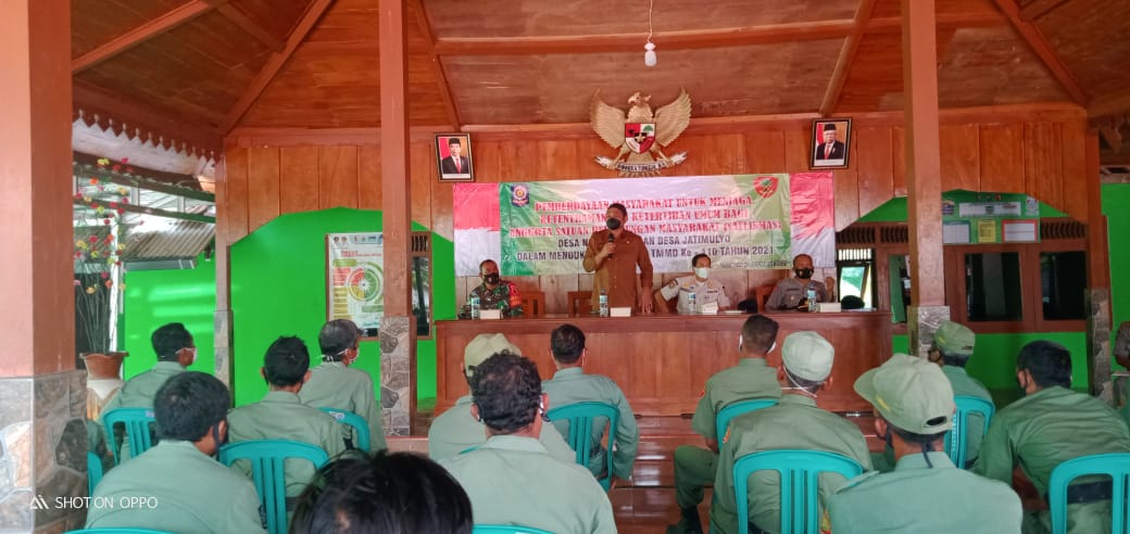 TMMD Bojonegoro, Gelar Sosialisasi Pemberdayaan Keamanan dan Ketertiban Berbasis Masyarakat