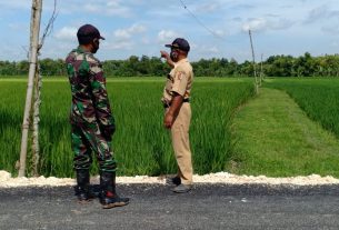 Satgas TMMD Bojonegoro Tingkatkan Komunikasi Bersama Perangkat Desa