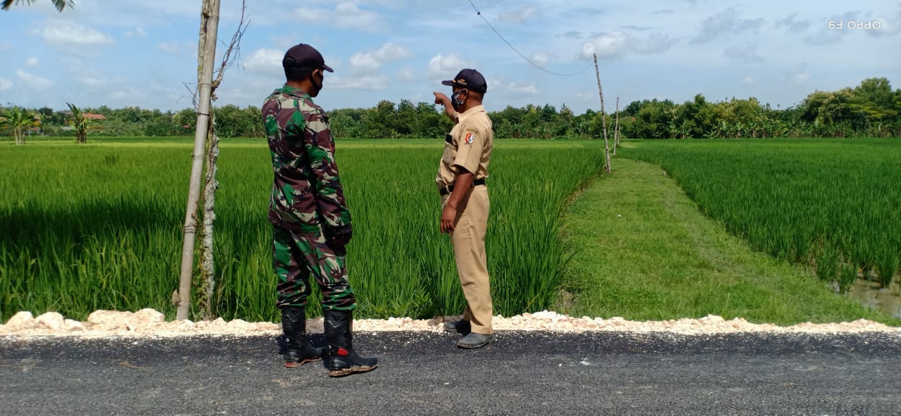 Satgas TMMD Bojonegoro Tingkatkan Komunikasi Bersama Perangkat Desa