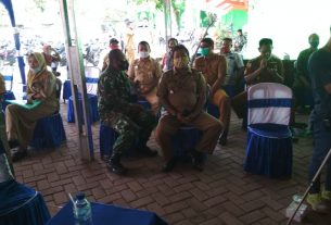 Program TMMD, Danramil Tambakrejo Hadiri Seminar Kesbangpol Bojonegoro