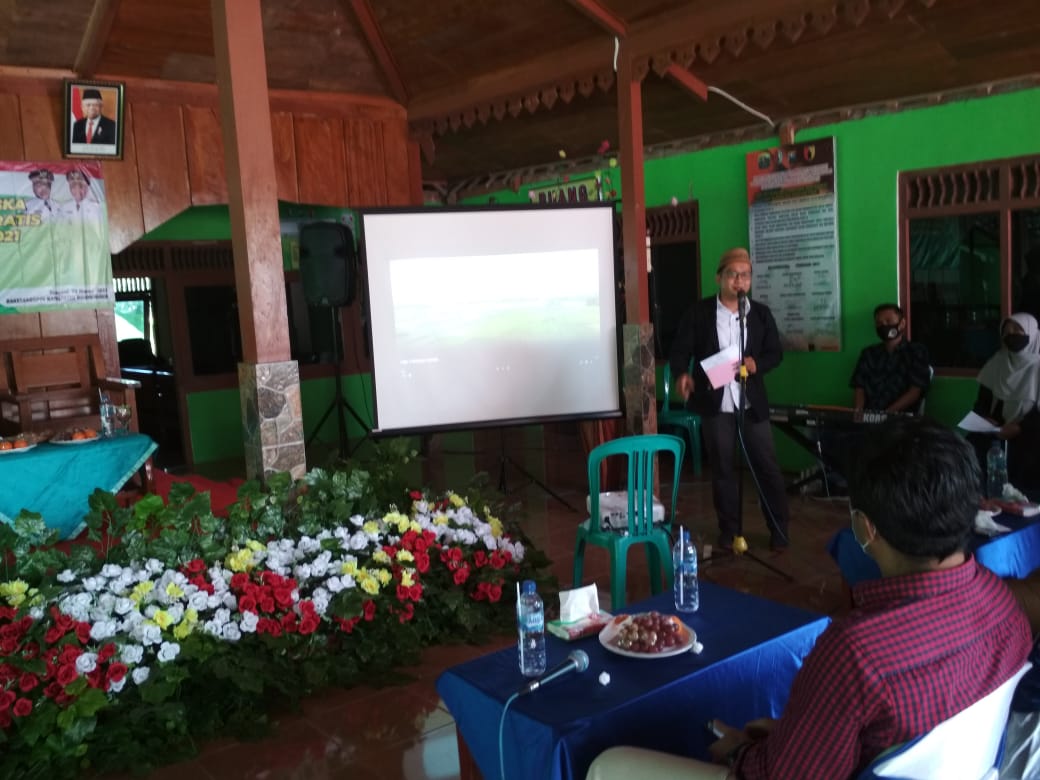 Seminar TMMD, Ketua Karang Taruna Bojonegoro Harap Partisipasi Anak Muda Saat Pemilu Meningkat
