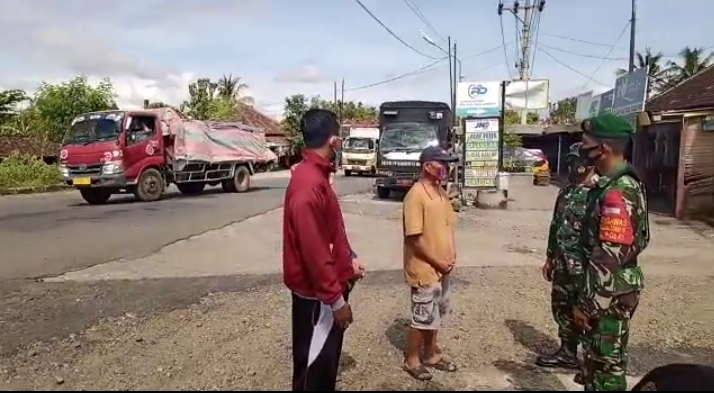 Danramil Nguntoronadi : Dibutuhkan Kesadaran Masyarakat Dalam Peangi Covid 19