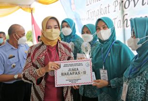 Ketua Tim Penggerak PKK Buka Lomba Masak Serba Ikan Tingkat Provinsi Lampung