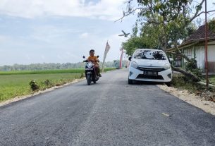 Jalan Aspal TMMD 110 Bojonegoro Sudah Dirasakan Manfaatnya Oleh Masyarakat Setempat