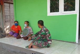 Bahagia, Mbah Laminten Bisa Tempati Rumahnya Yang Layak Berkat TMMD 110 Bojonegoro