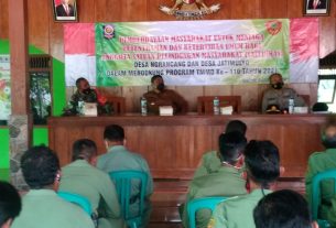 TMMD Bojonegoro Melaksanakan Kegiatan Pemberdayaan Masyarakat Menjaga Ketentraman Dan Ketertiban Masyarakat