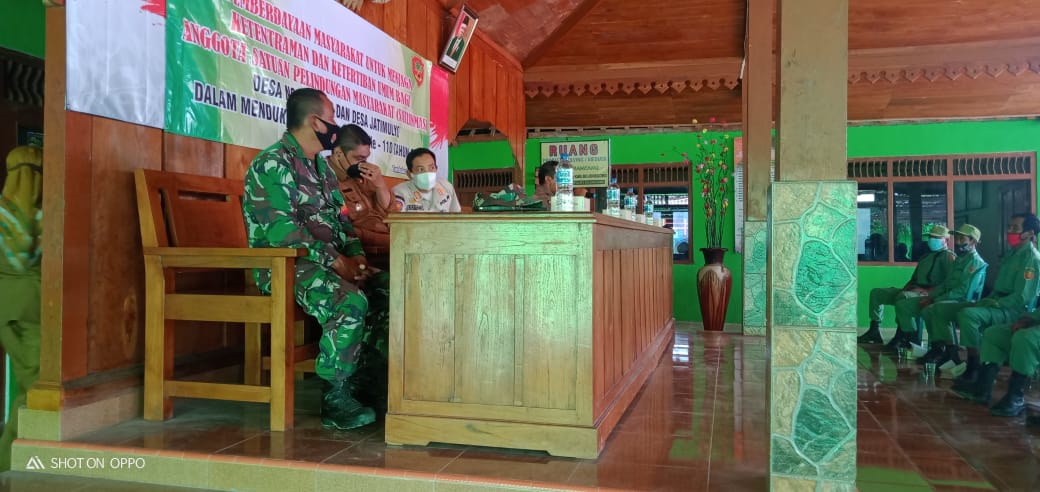 Kapten Inf Jamari Turut Mengikuti Kegiatan Pemberdayaan Masyarakat Dilokasi TMMD Bojonegoro
