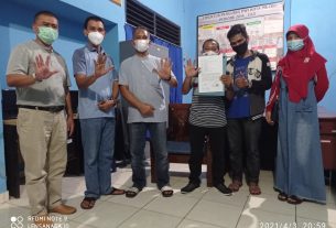 Plt Kabid Rehabilitas Dan Pemberdayaan Sosial Beserta Staf Dinsos Datangi Kantor PWI