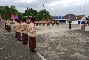 Kak Serma Soeendro Tutup Pemantapan Saka Wira Kartika Angkatan Ke-5 Koramil 19/Purwantoro