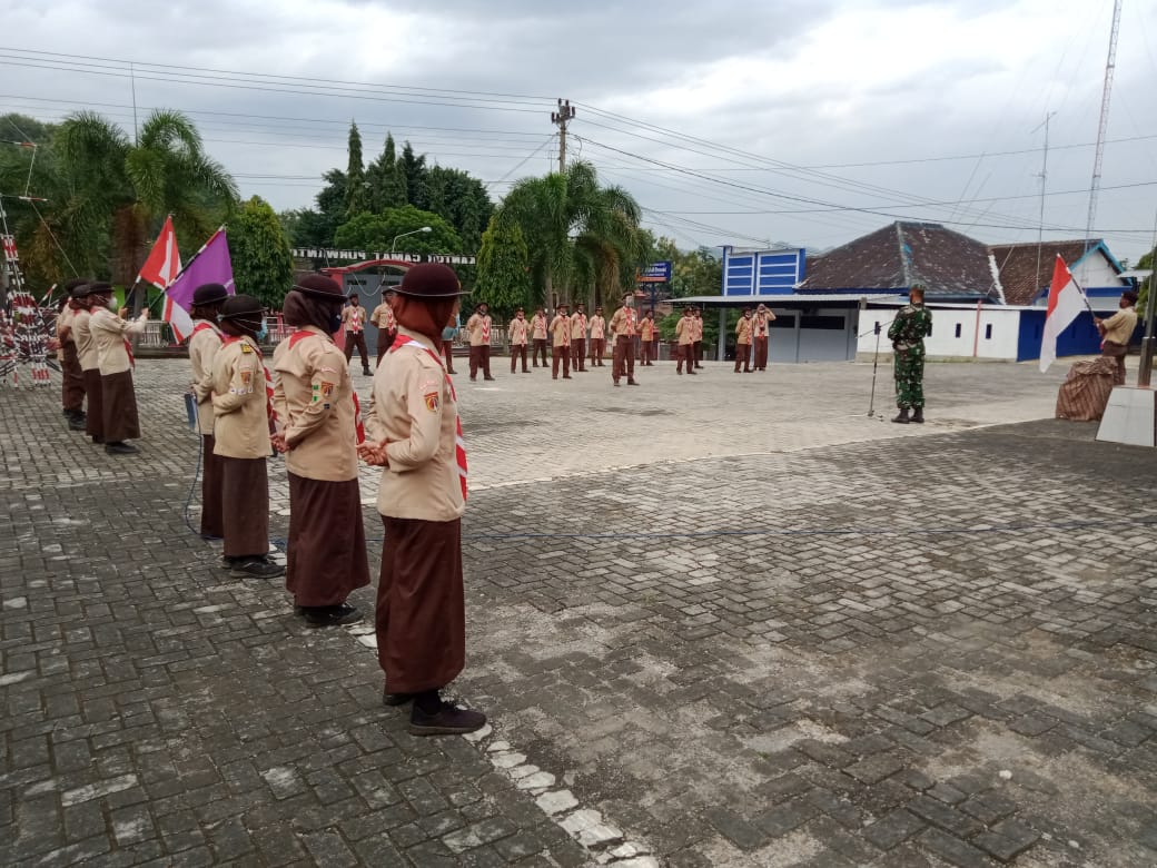 Kak Serma Soeendro Tutup Pemantapan Saka Wira Kartika Angkatan Ke-5 Koramil 19/Purwantoro