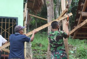 Sebagai wujud pengabdian TNI untuk Rakyat