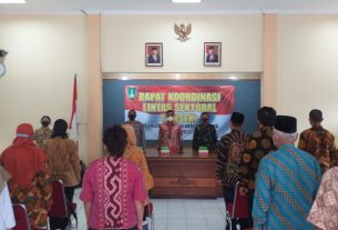 Danramil 03 Serengan Hadiri Rapat Linsek dan Pengukuhan Pengurus Forum Silaturahmi Tokoh Agama Selaras Periode 2021-2024